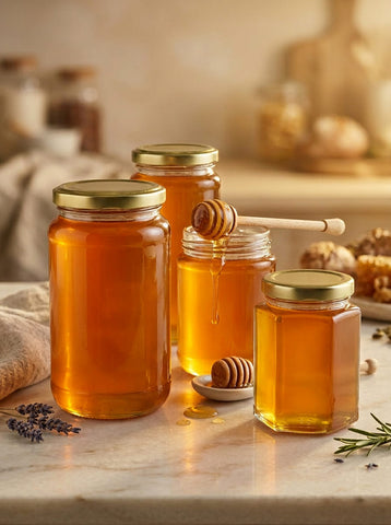 Honey Jars and Containers