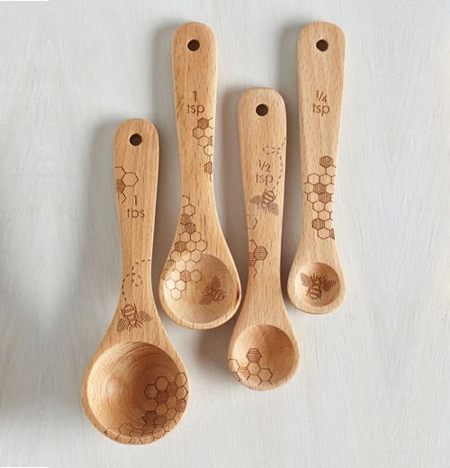 Measuring Spoons - Wooden