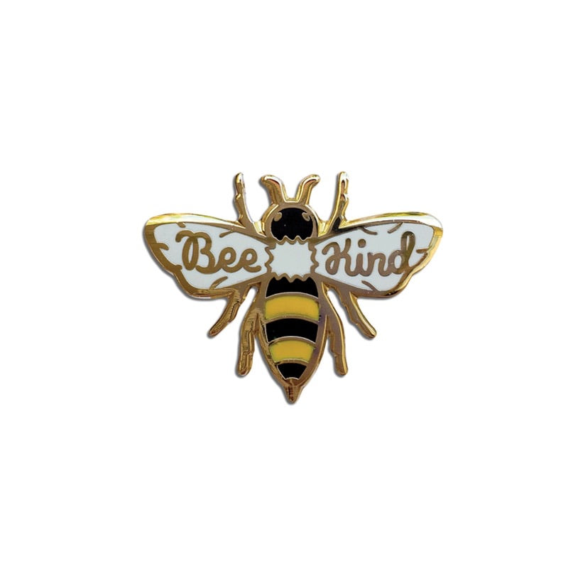 Bee Pin / Brooch “Bee Kind”