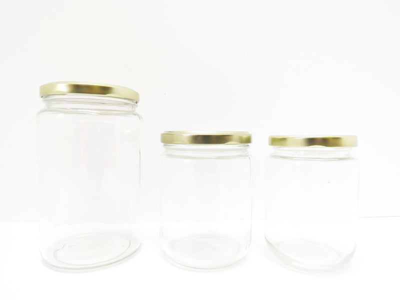 Cylinder Honey Jars